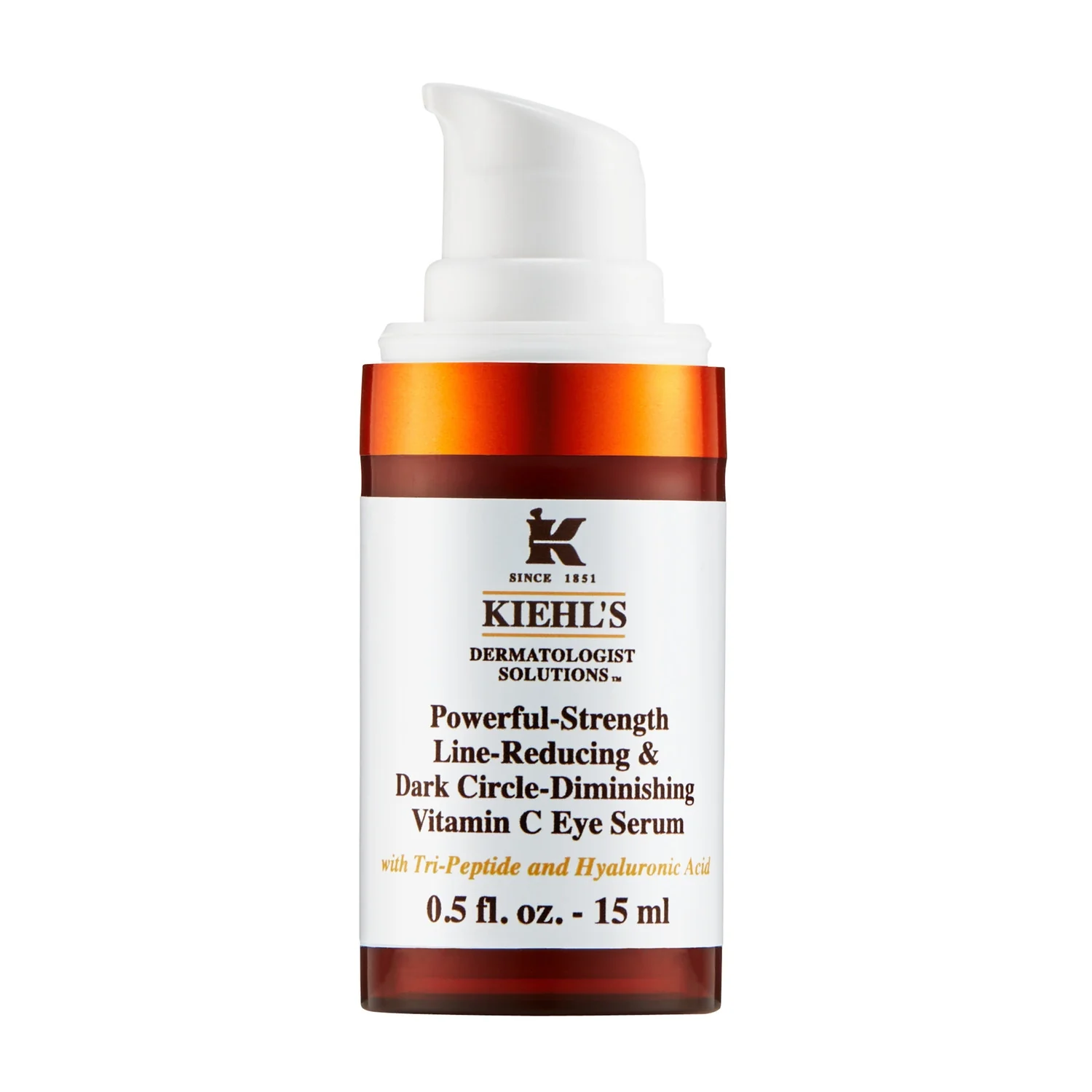 Serum za oči z vitaminom C za ustnice in oči, ki močno zmanjšuje gubice in temne kolobarje - proti gubam okoli oči, proti zabuhlosti in temnim kolobarjem