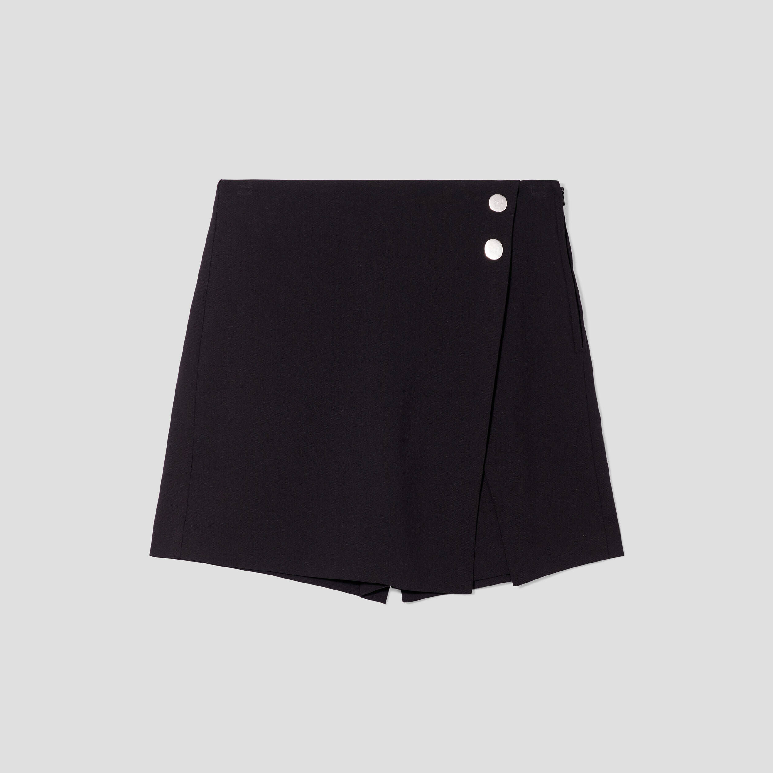 Jupe-short évasée noir femme | Cache Cache