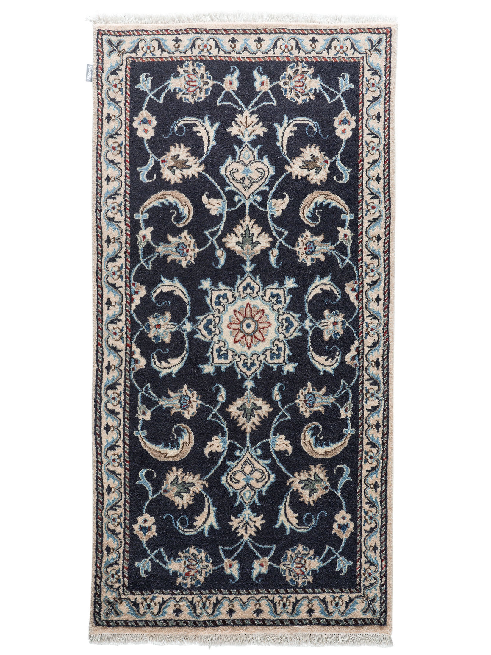 Kaschmar Nain 12 Lah ca. 68 x 140 cm, Unikat / Einzelstück