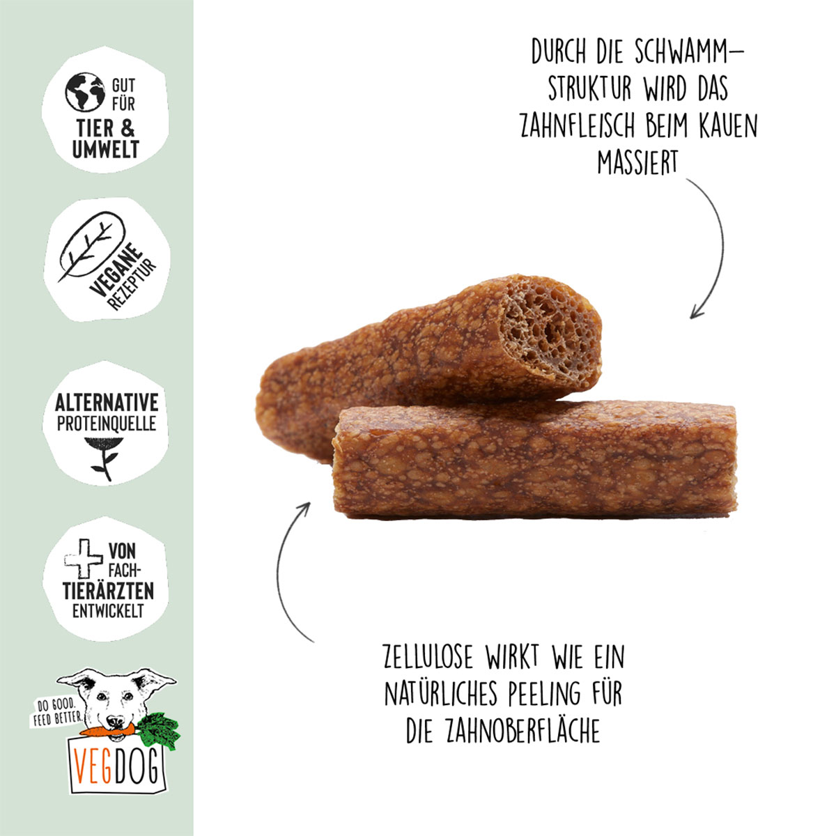 VEGDOG Dentals 120g günstig kaufen bei ZooRoyal
