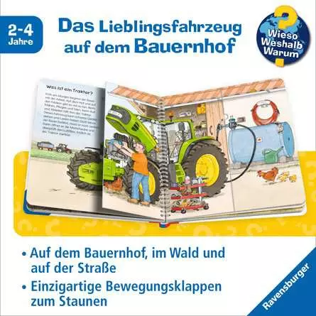 Ravensburger Wieso? Weshalb? Warum? junior, Band 34: Der Traktor