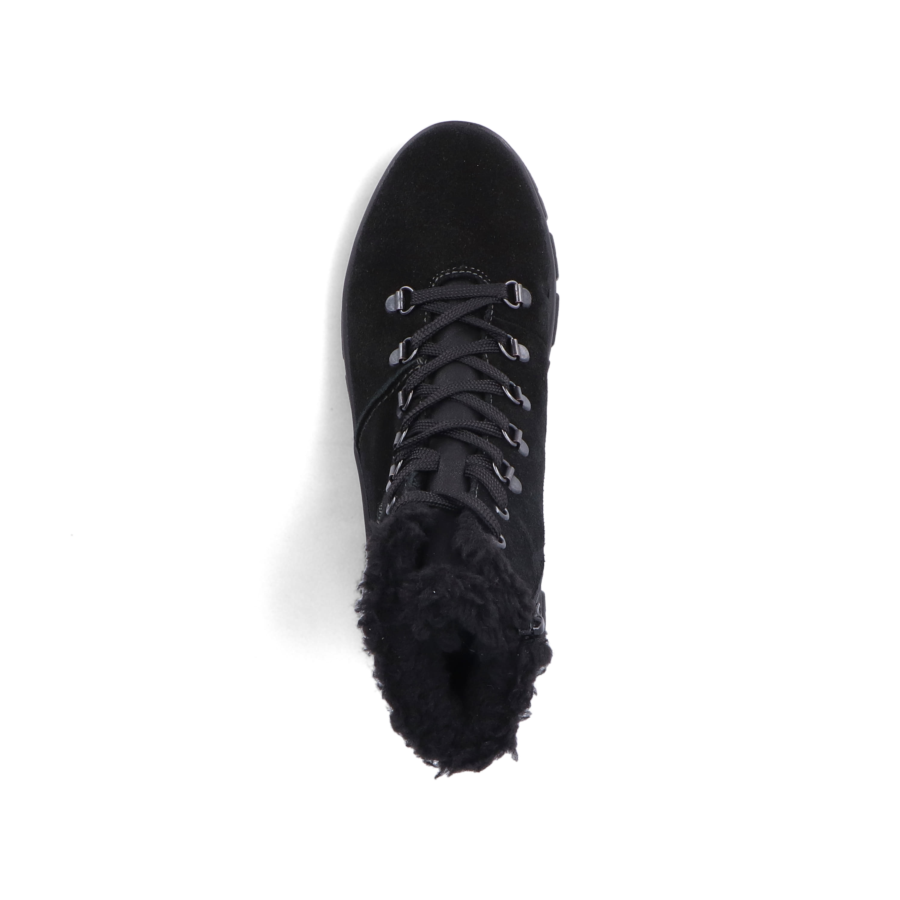 Rieker Damen Schnürstiefel nachtschwarz