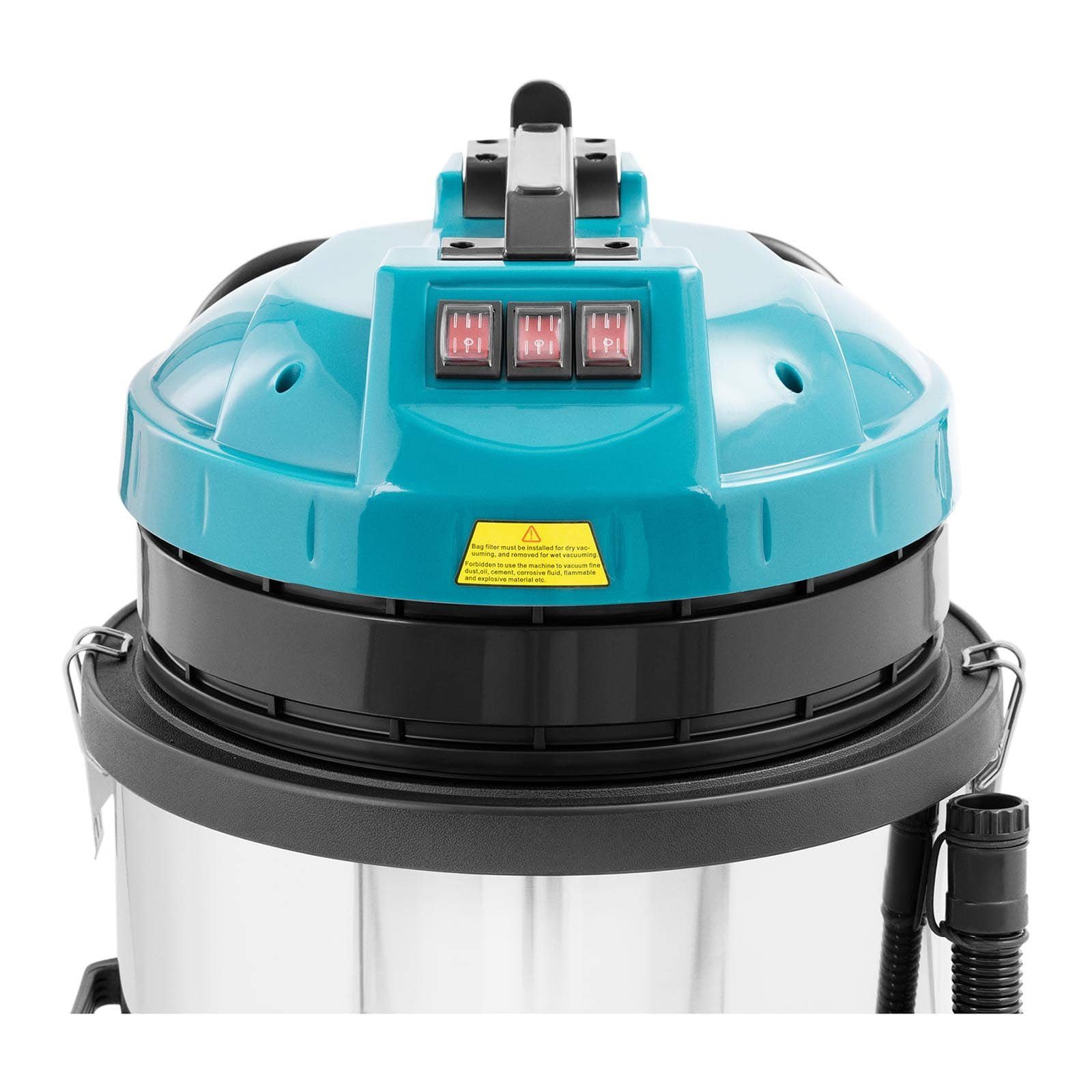 Ulsonix Nass-Trocken-Sauger Nass-Trockensauger Nasssauger Industriestaubsauger 20 kPA 3000 W 80 L, 3000 W