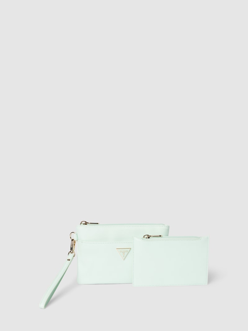 Portemonnaie mit herausnehmbarer Tasche in mint