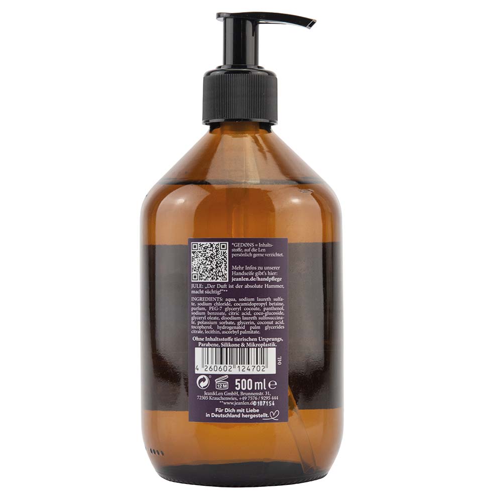 Jean & Len Hand & Bodywash Rhubarb 500 ml