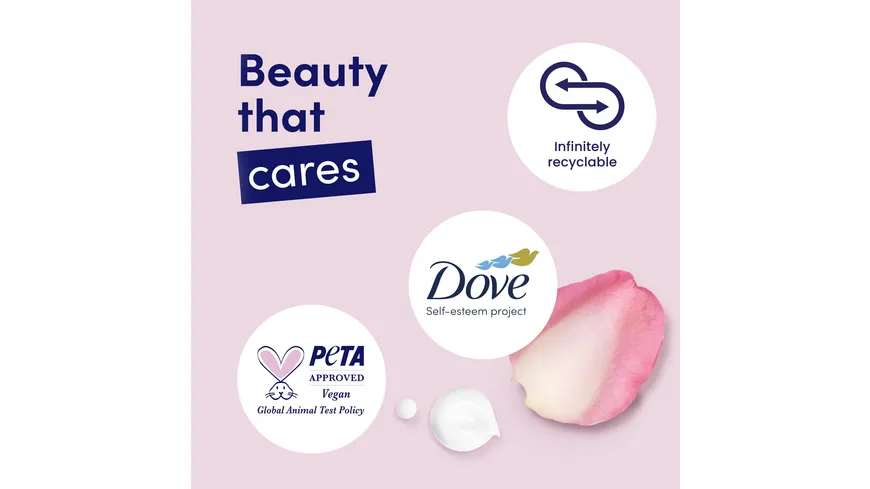 Dove Deodorant-Spray mit Zink-Komplex Rosenduft 0% Aluminiumsalze 150 ml