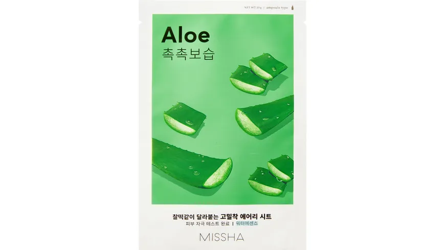 Missha Airy Fit Sheet Mask (Aloe)