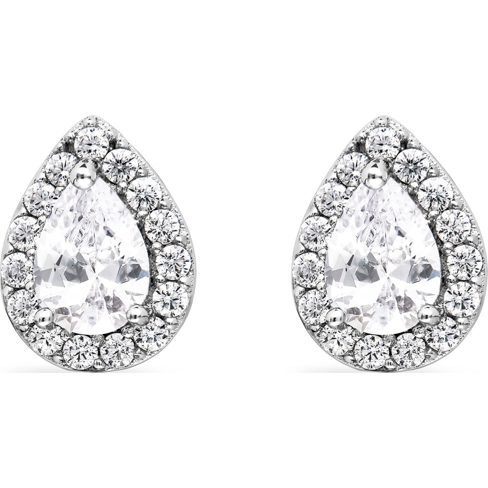 FAVS Boucles d'oreilles à fermoir à poussette 925 Argent Boucles d'oreilles