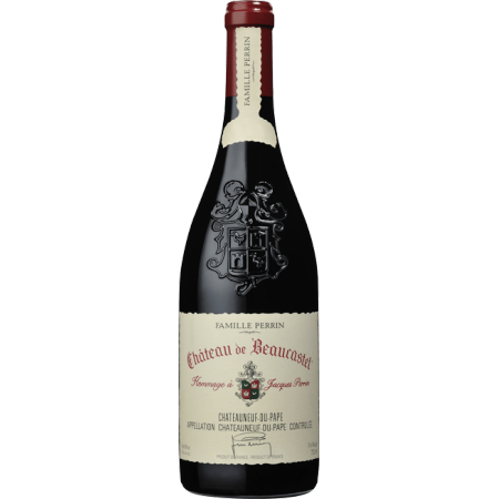 HOMMAGE A JACQUES PERRIN 2020 - CHATEAU DE BEAUCASTEL - CAISSE BOIS