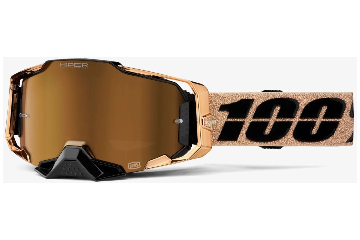 100 Percent Armega Goggle Bronze / HiPER Bronze Mirror Multilayer Lens
