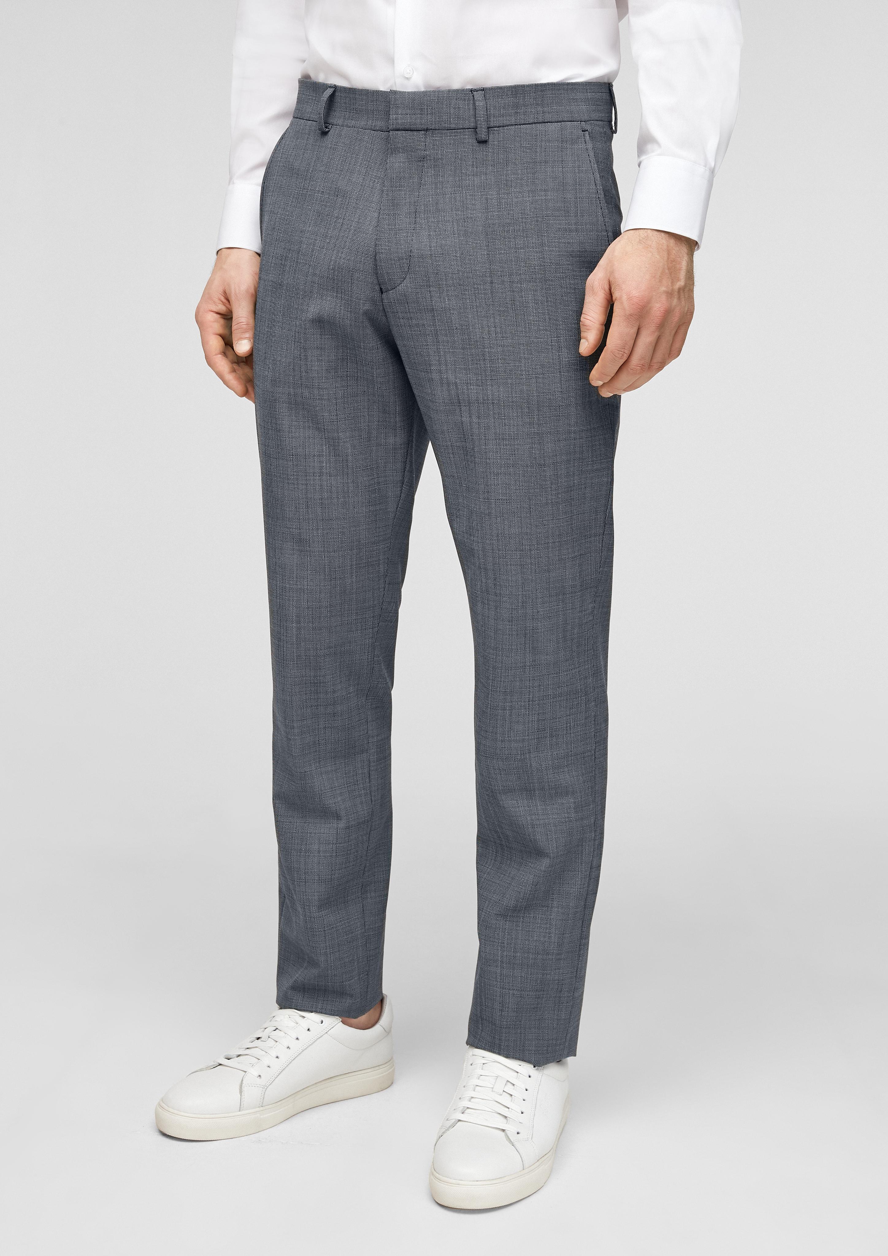 Slim: Schurwollmix-Hose  02.899.73.6255-59N1