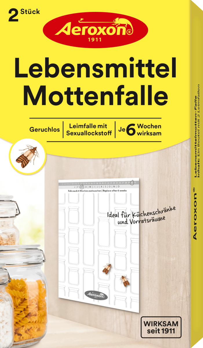 Lebensmittel Mottenfalle, 2 St