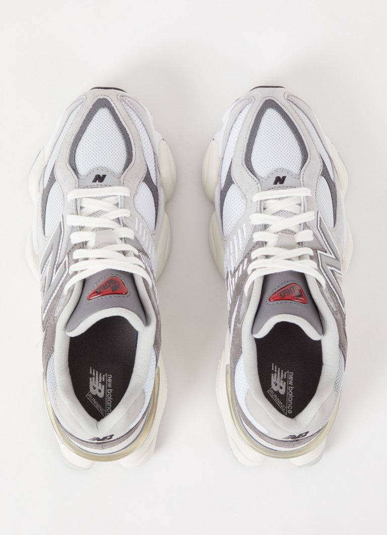 Teniși New Balance 9060 cu detalii din piele întoarsă