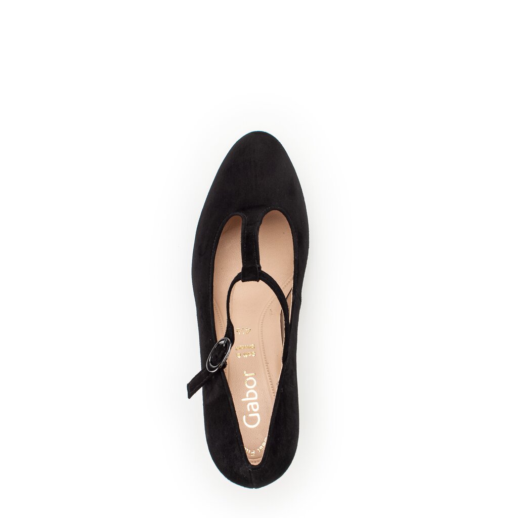 Gabor fashion Spangenpumps schwarz