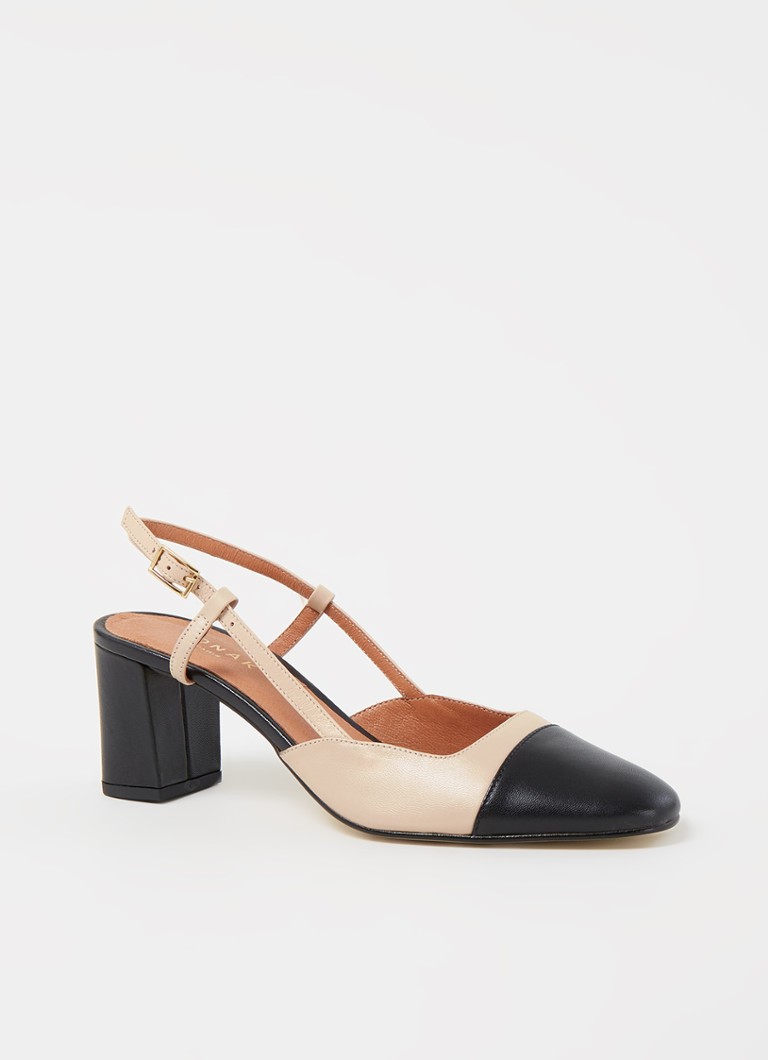 Jonak Dhapop -nahkainen slingback-saapas