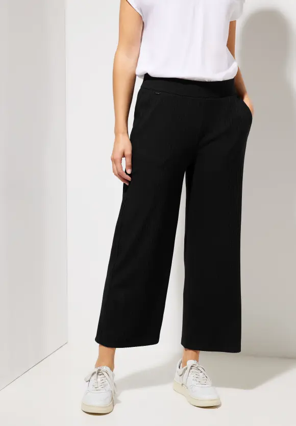 Street One Gerippte Loose Fit Hose