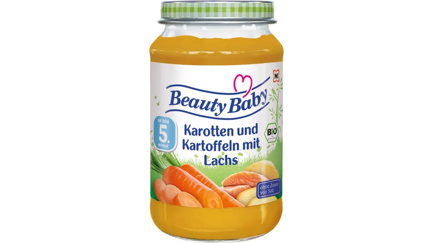 Beauty Baby Karotte, Kartoffel & Lachs 190 g