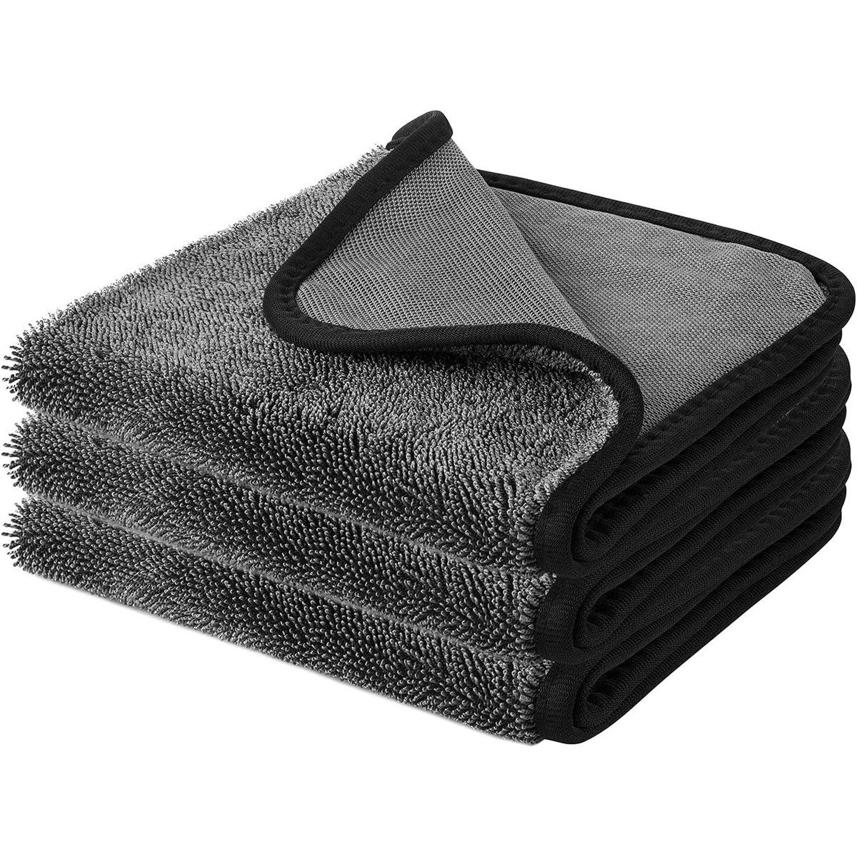 Rwoythk Handtuch Set Poliertuch 3er Set - Extra Saugstark & Ultra Weich - 30x40cm