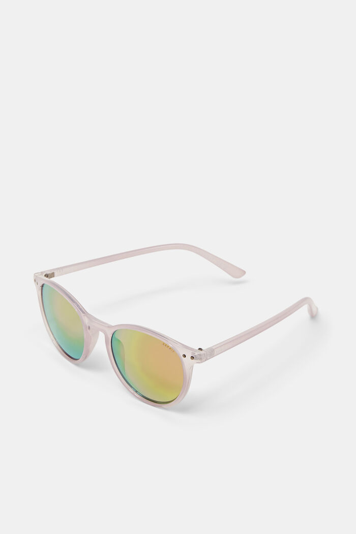Unisex-Sonnenbrille mit verspiegelten Gläsern