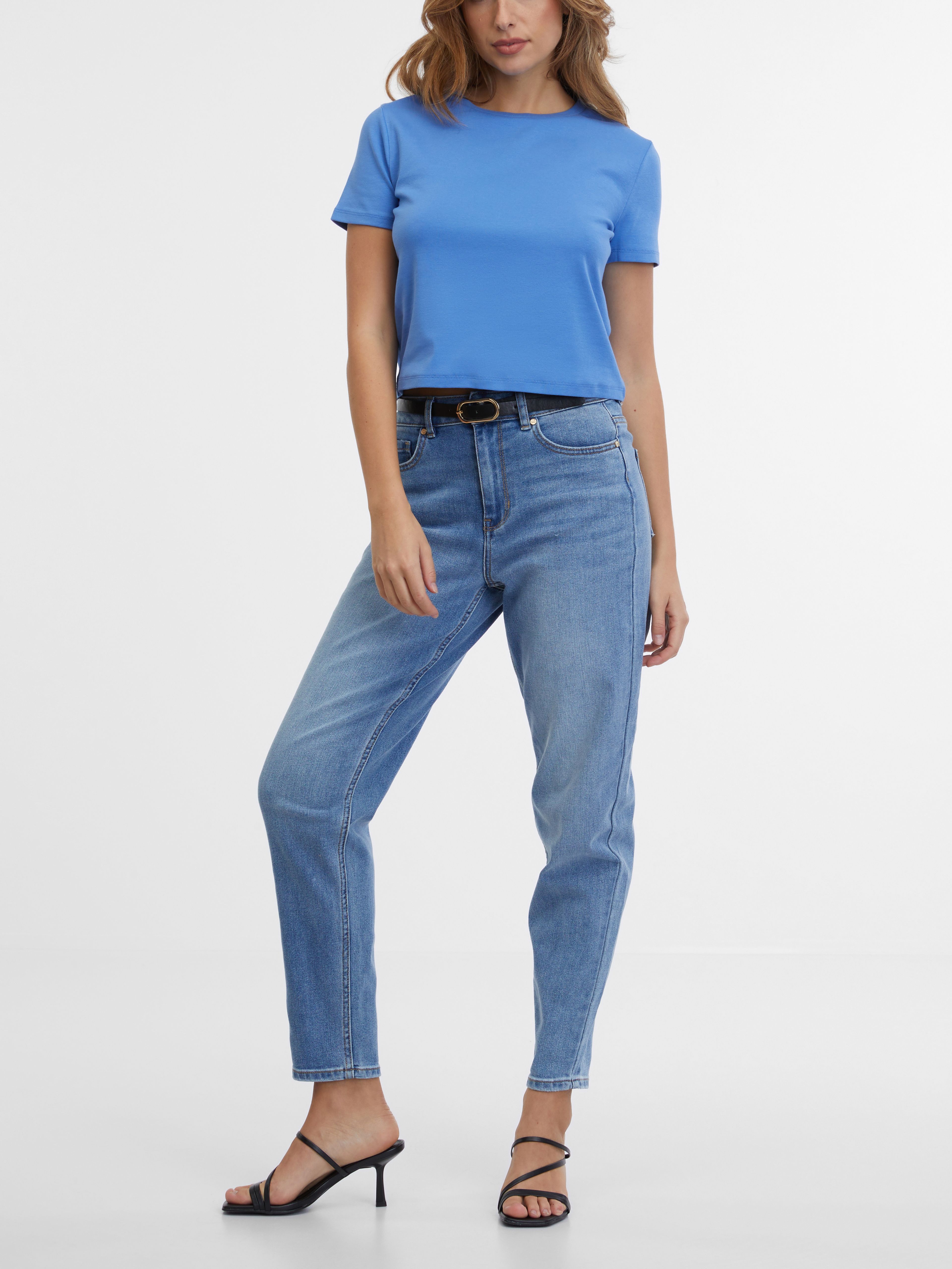 Blaues Damen-T-Shirt ORSAY