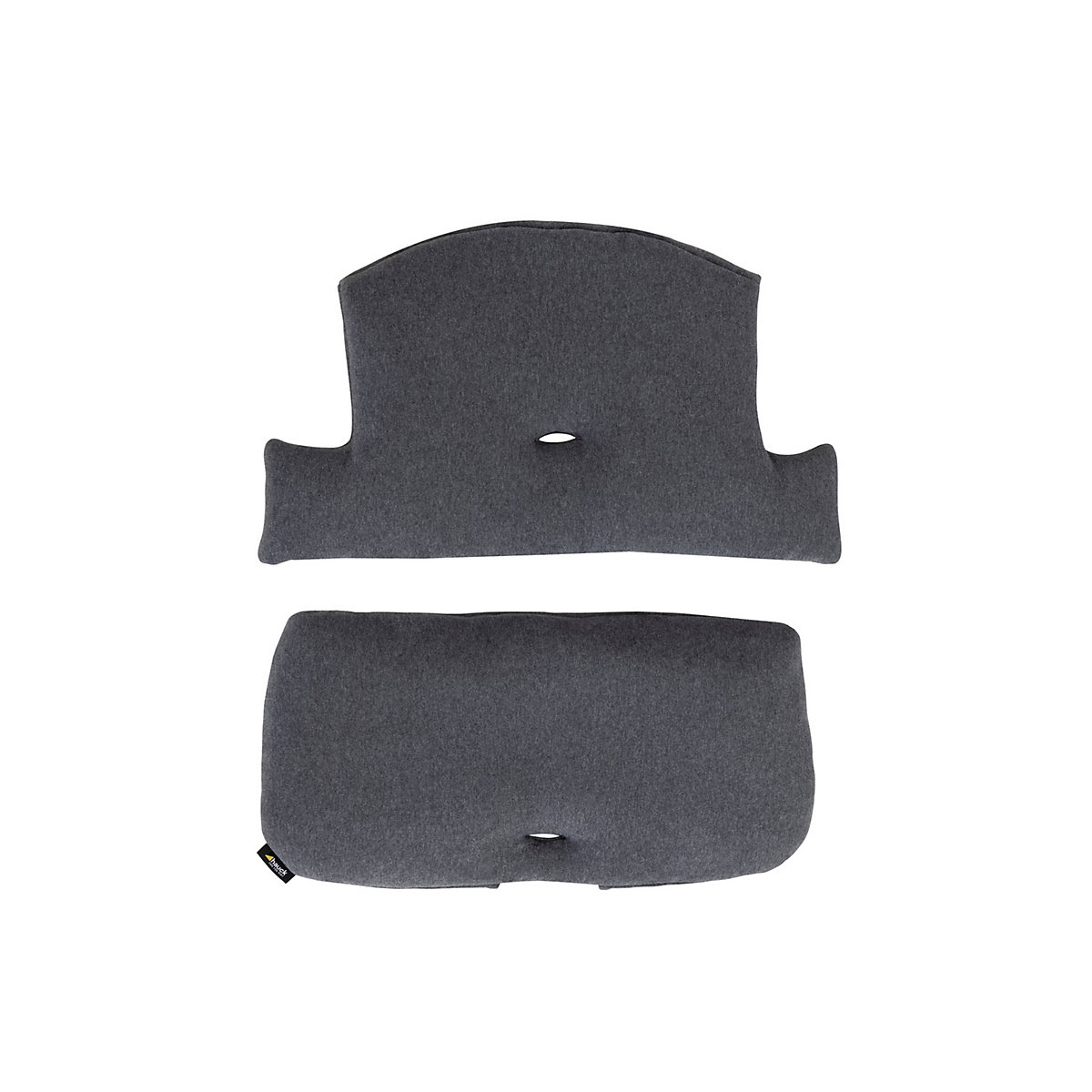 Hochstuhlauflage Select, Jersey Charcoal