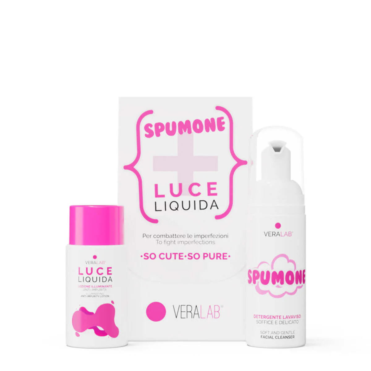 So Cute So Pure arctisztító készlet - Tisztító szett