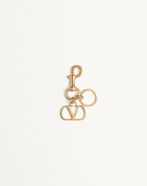 VLogo Signature metalen sleutelhanger tashanger