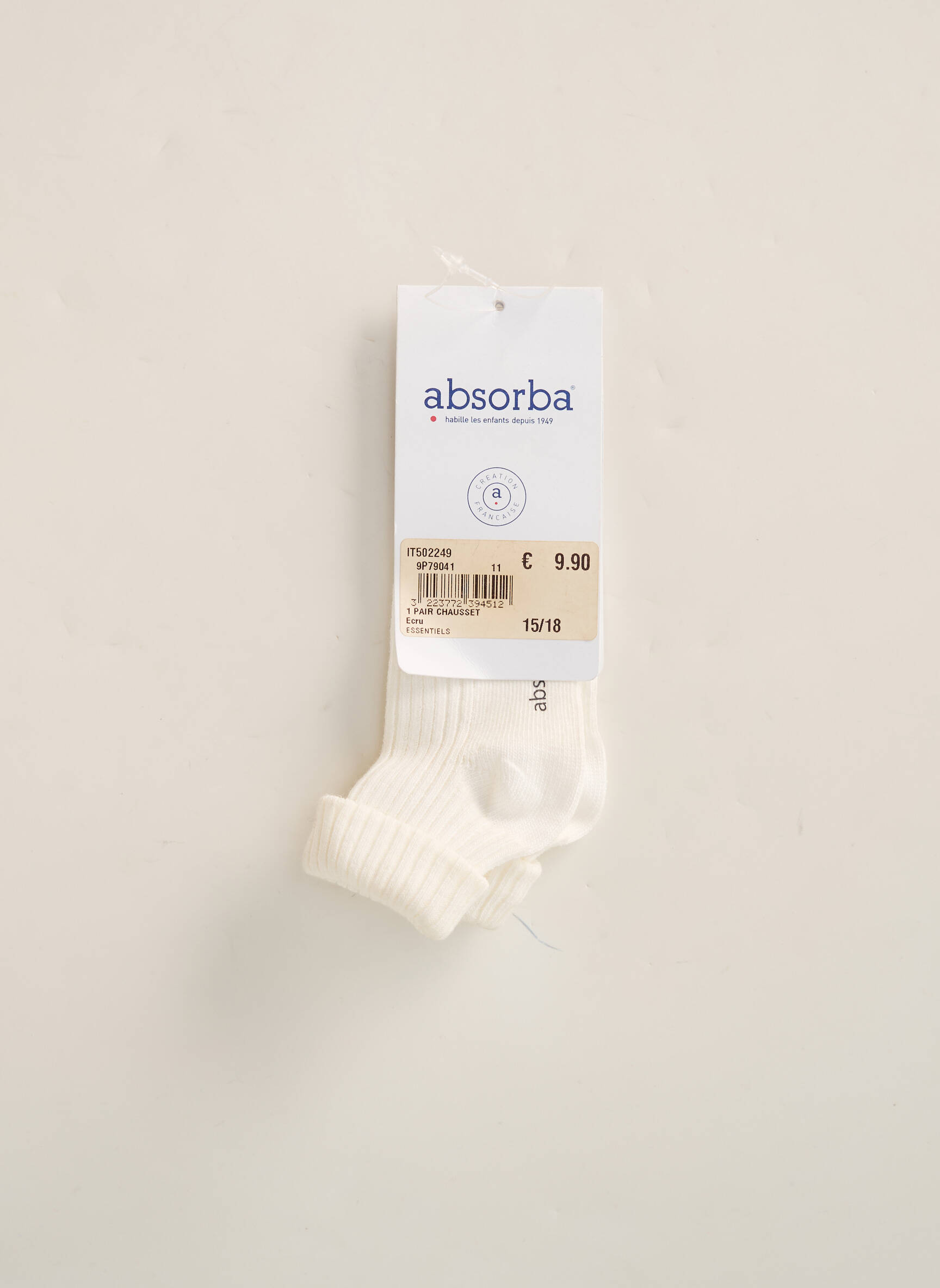 Absorba Chaussette Enfant couleur marron