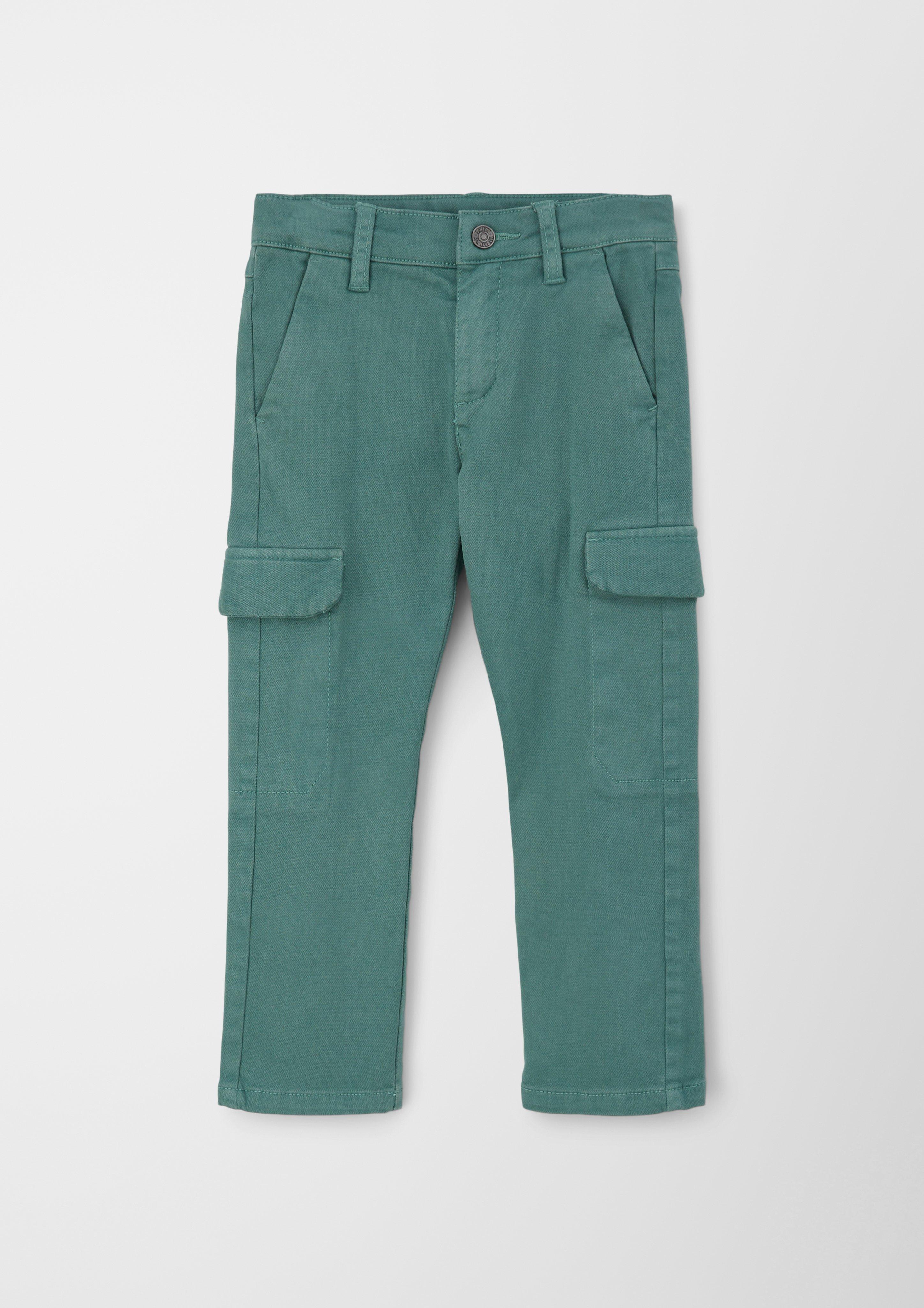 Pelle: Hose mit aufgesetzten Taschen  2132258-6576