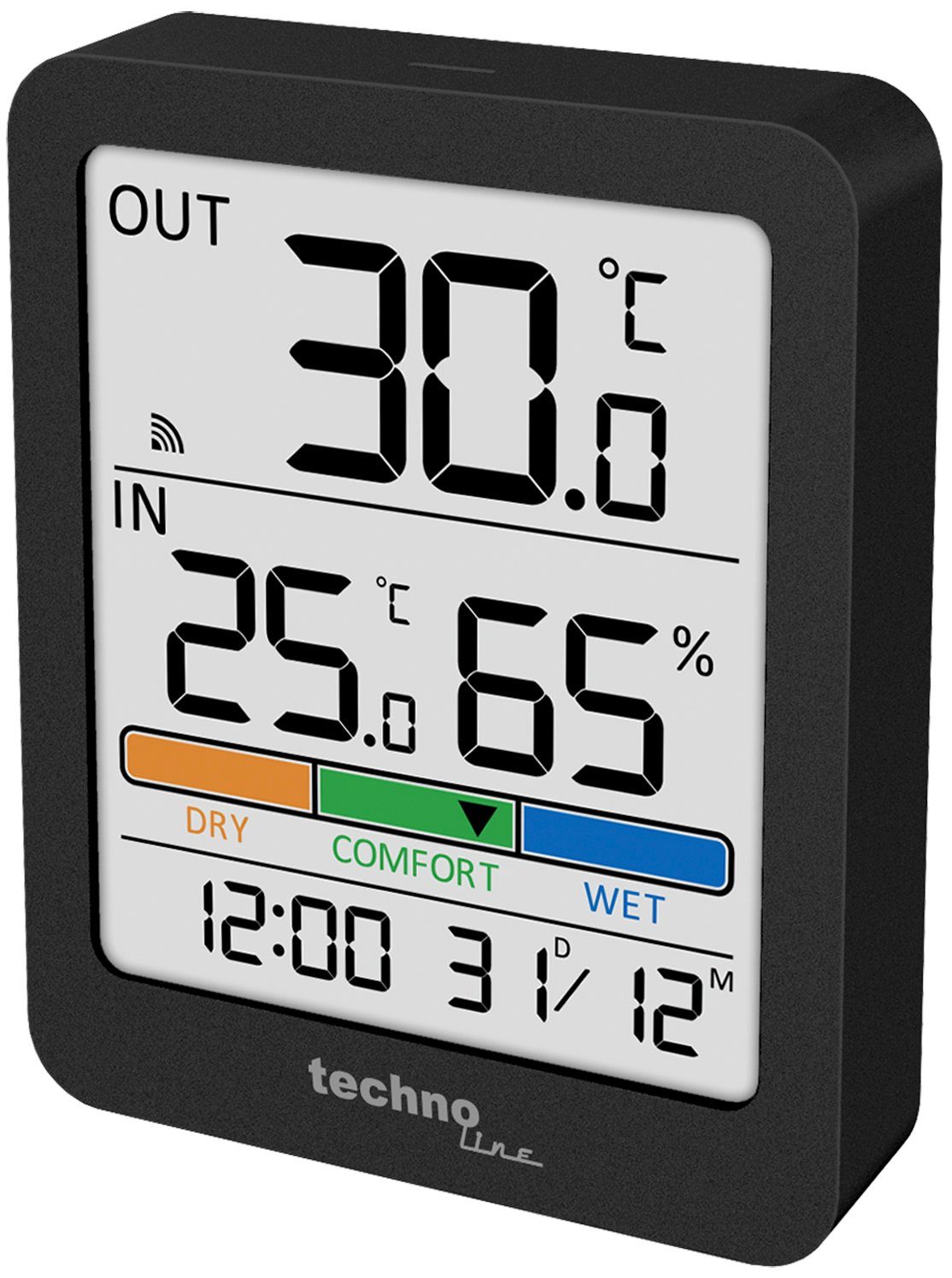 technoline WS 9488 Wetterstation (inkl. Außensender, mit Raumkomfortanzeige)