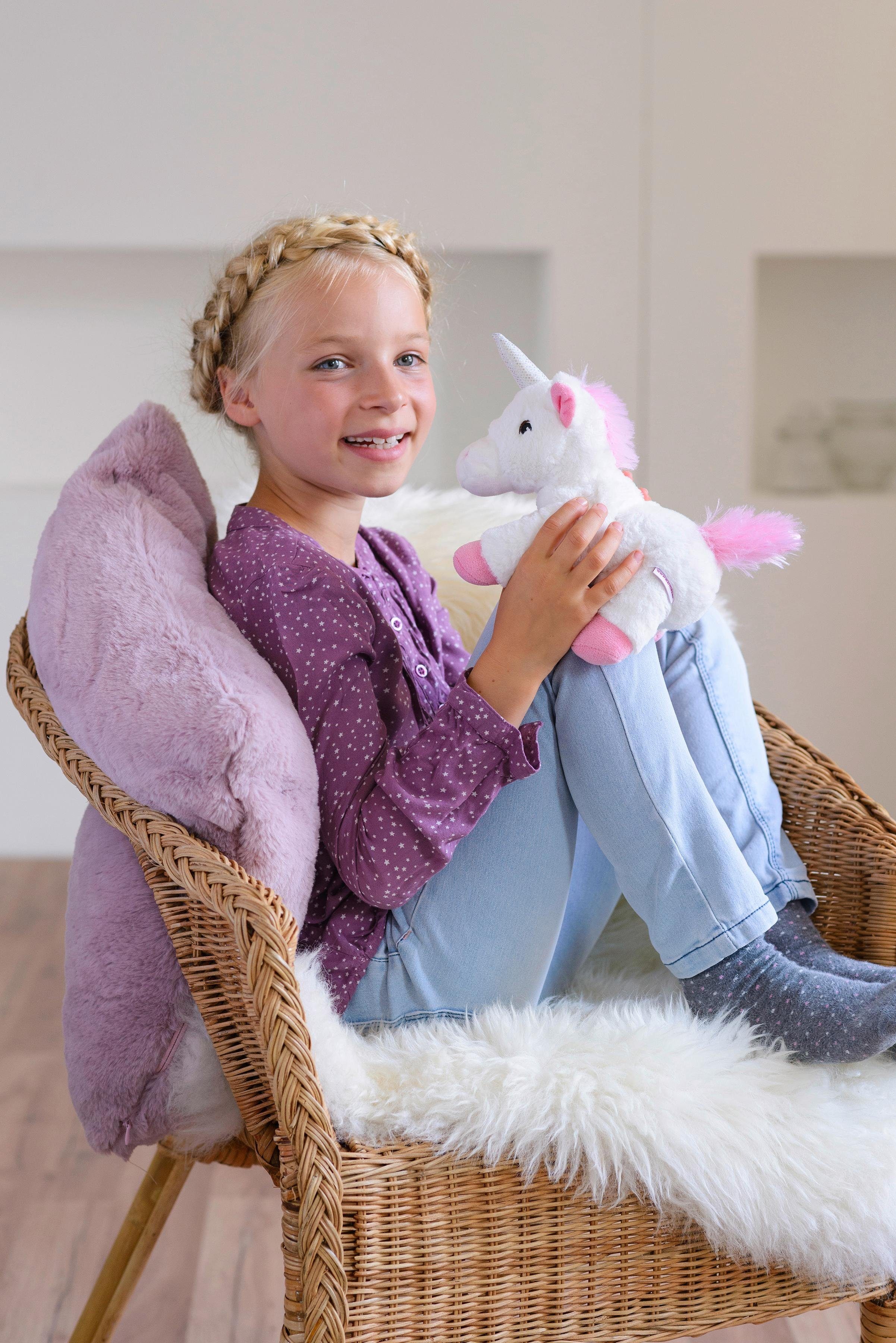 Warmies® Wärmekissen MINIS Einhorn, für die Mikrowelle und den Backofen