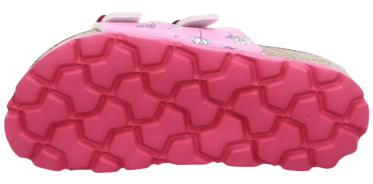 FUSSBETTPANTOFFEL - Rosa/MehrfarbigPantoffel mit Schnalle