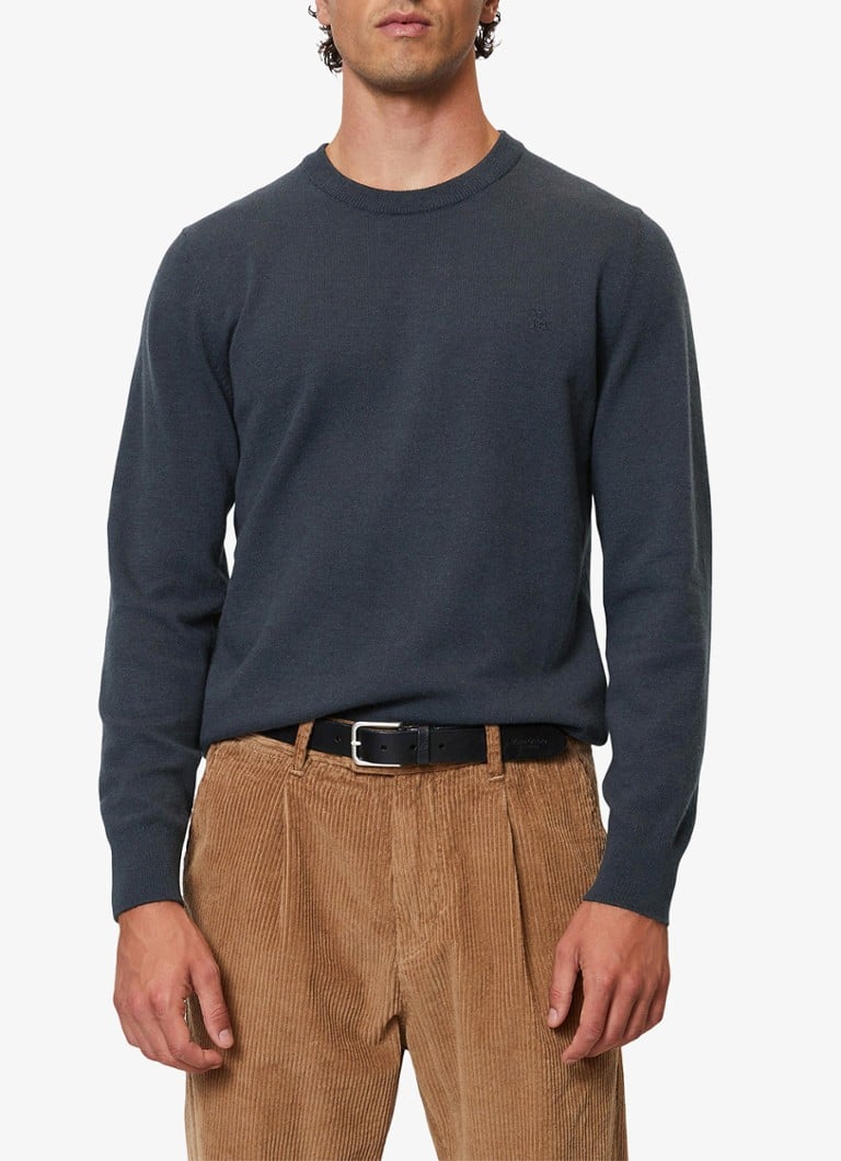 Marc O'Polo Fine-knit pullover in virgin wool blend