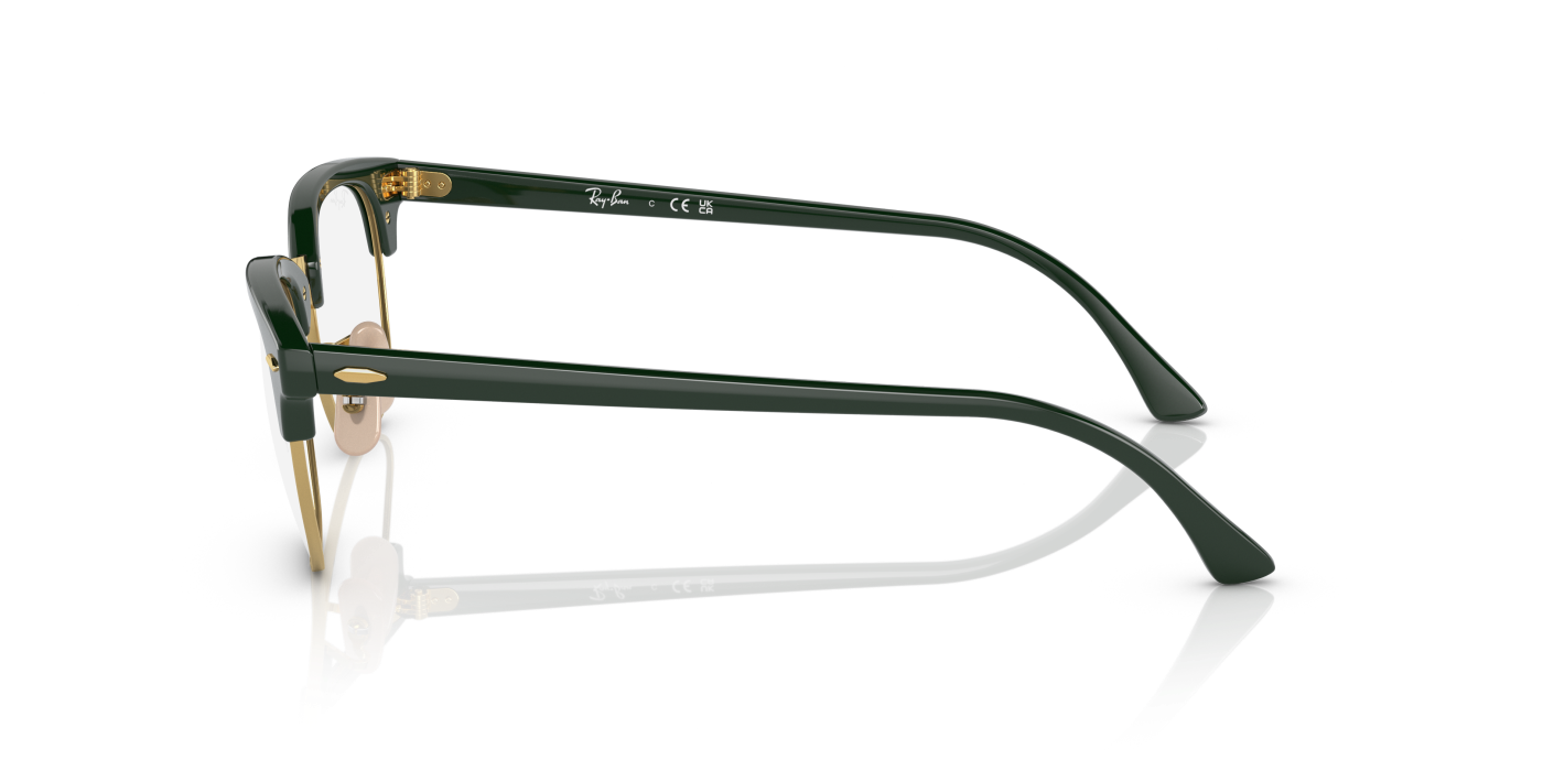 CLUBMASTER OPTICS - Verde Auriu Strălucitor