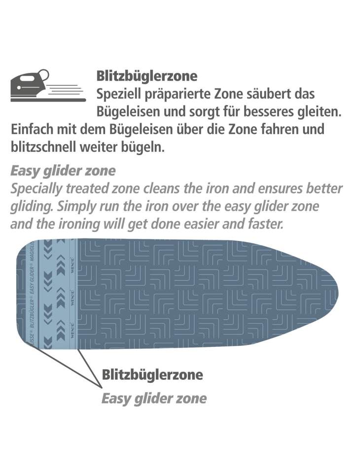 Wenko Bügeltischbezug Air Comfort mit Blitzbüglerzone M günstig kaufen onesize
