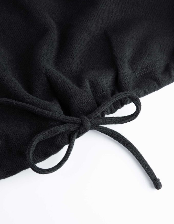 Sweatshirt - Tunnelzug am Saum