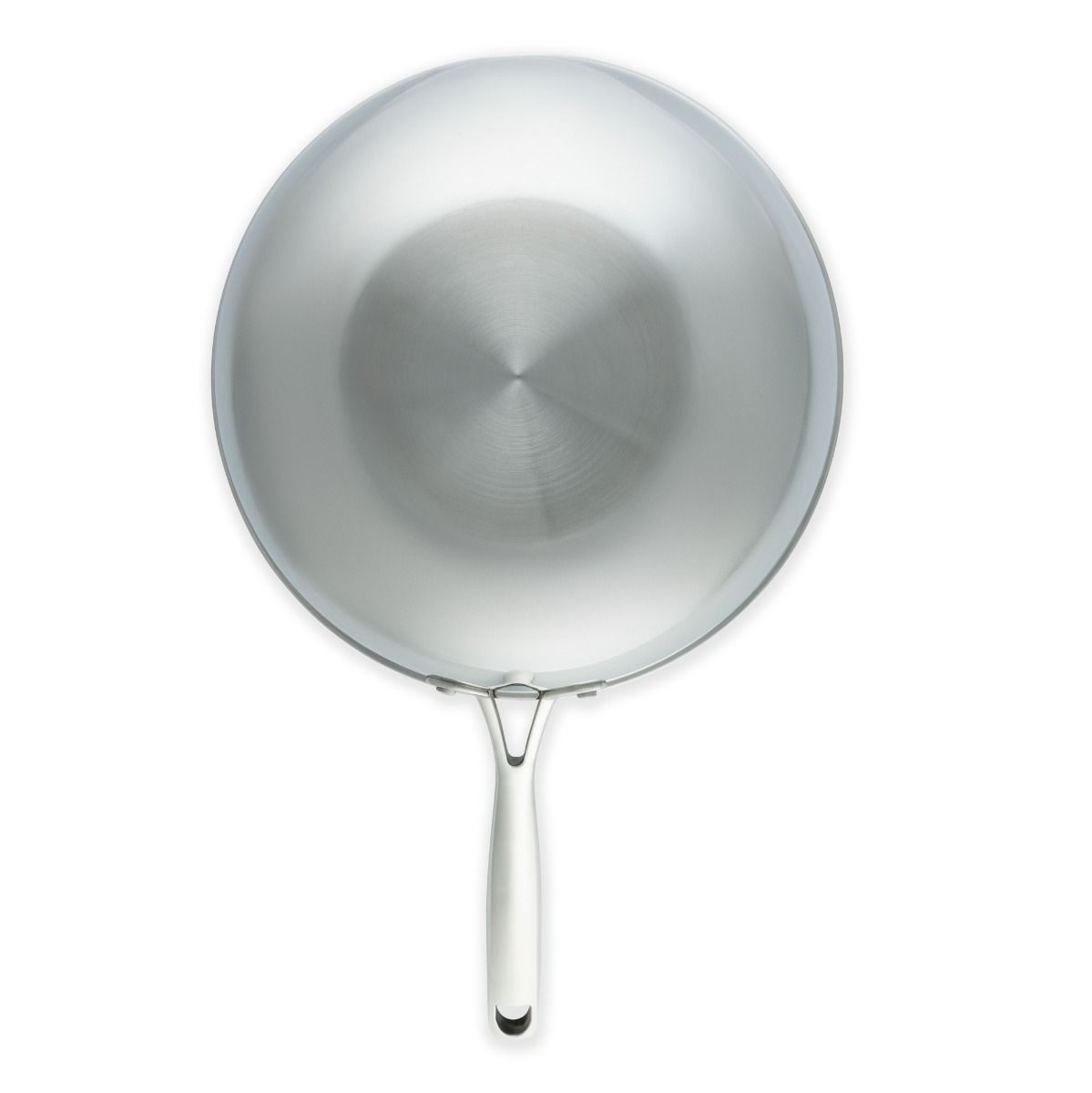 Just Vegan 28 cm  Edelstahl Eco-Wokpfanne