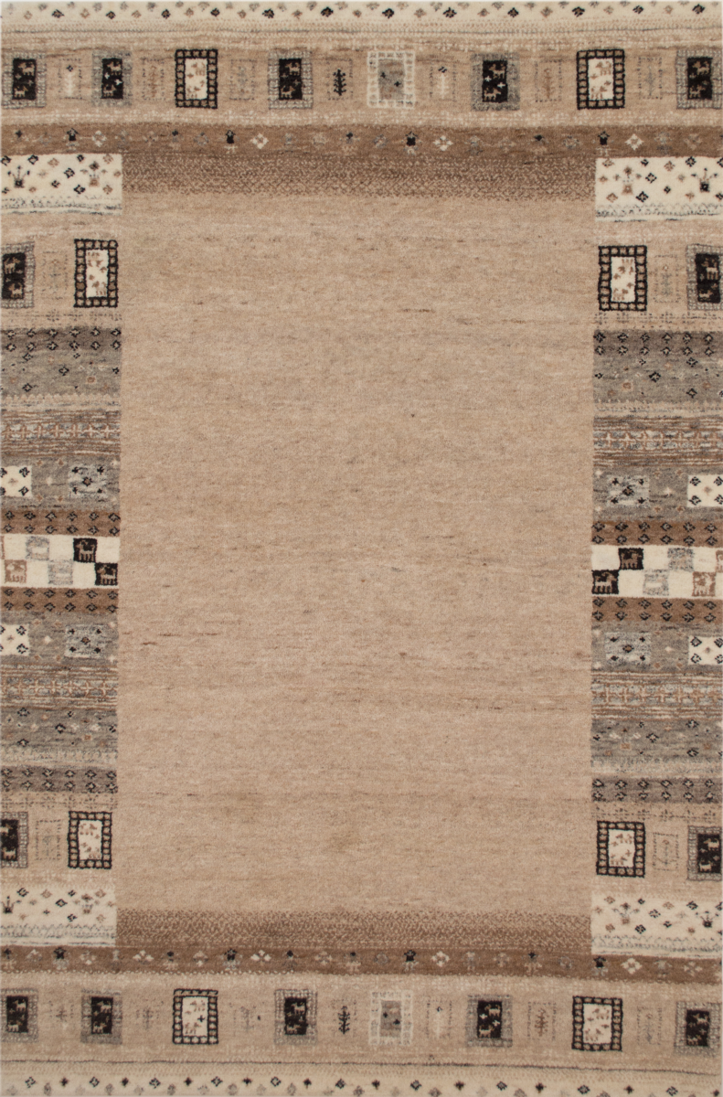 Teppich aus Indien Nomade de Luxe Sand 200 x 250 cm