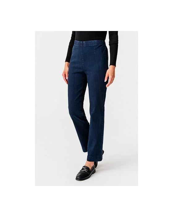 Jean effet ventre plat extensible, 2 statures