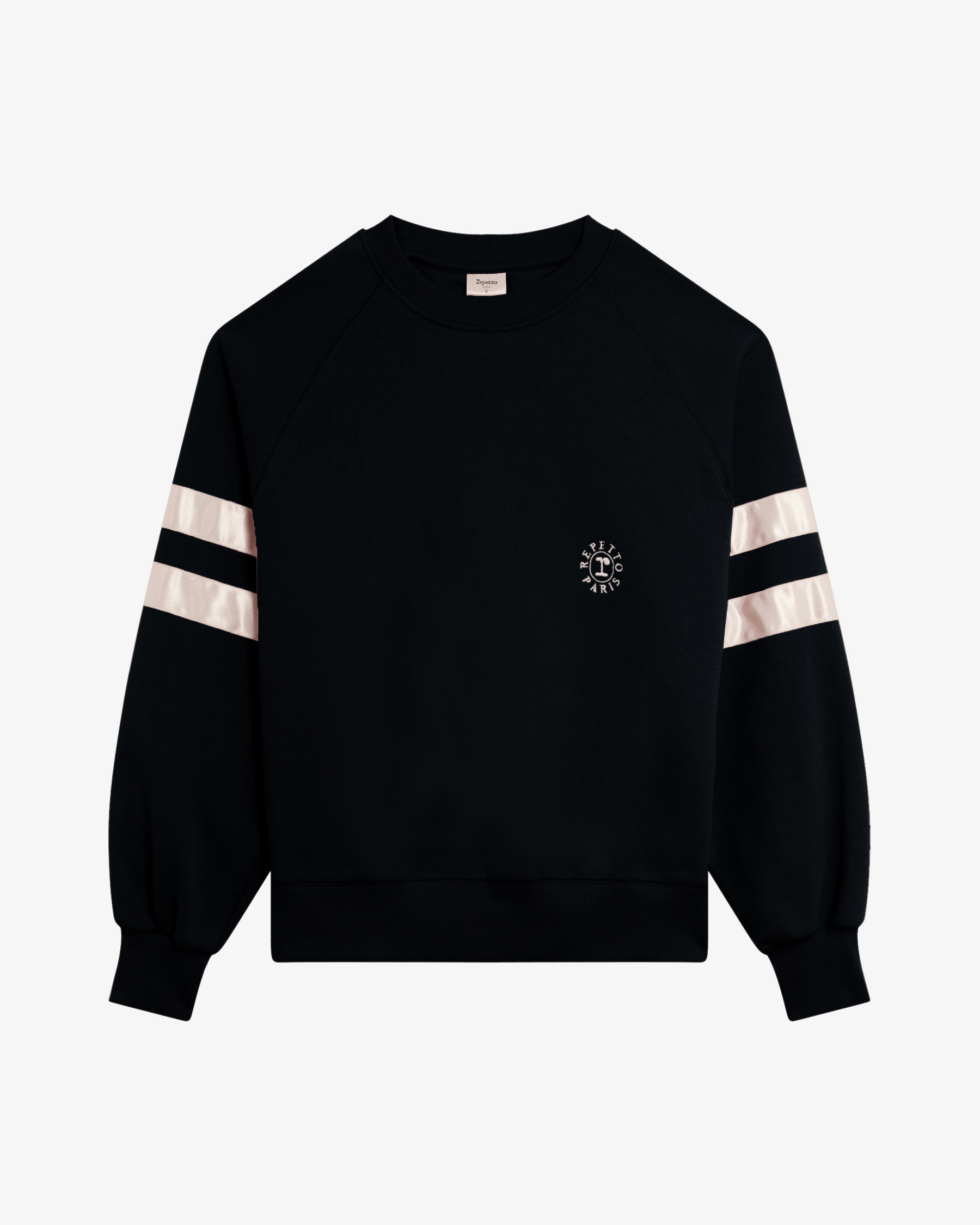 Satin sweatshirt