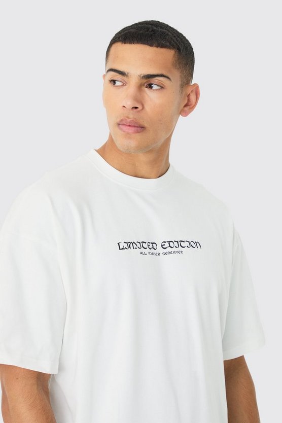 Oversize T-Shirt mit Limited Edition Print