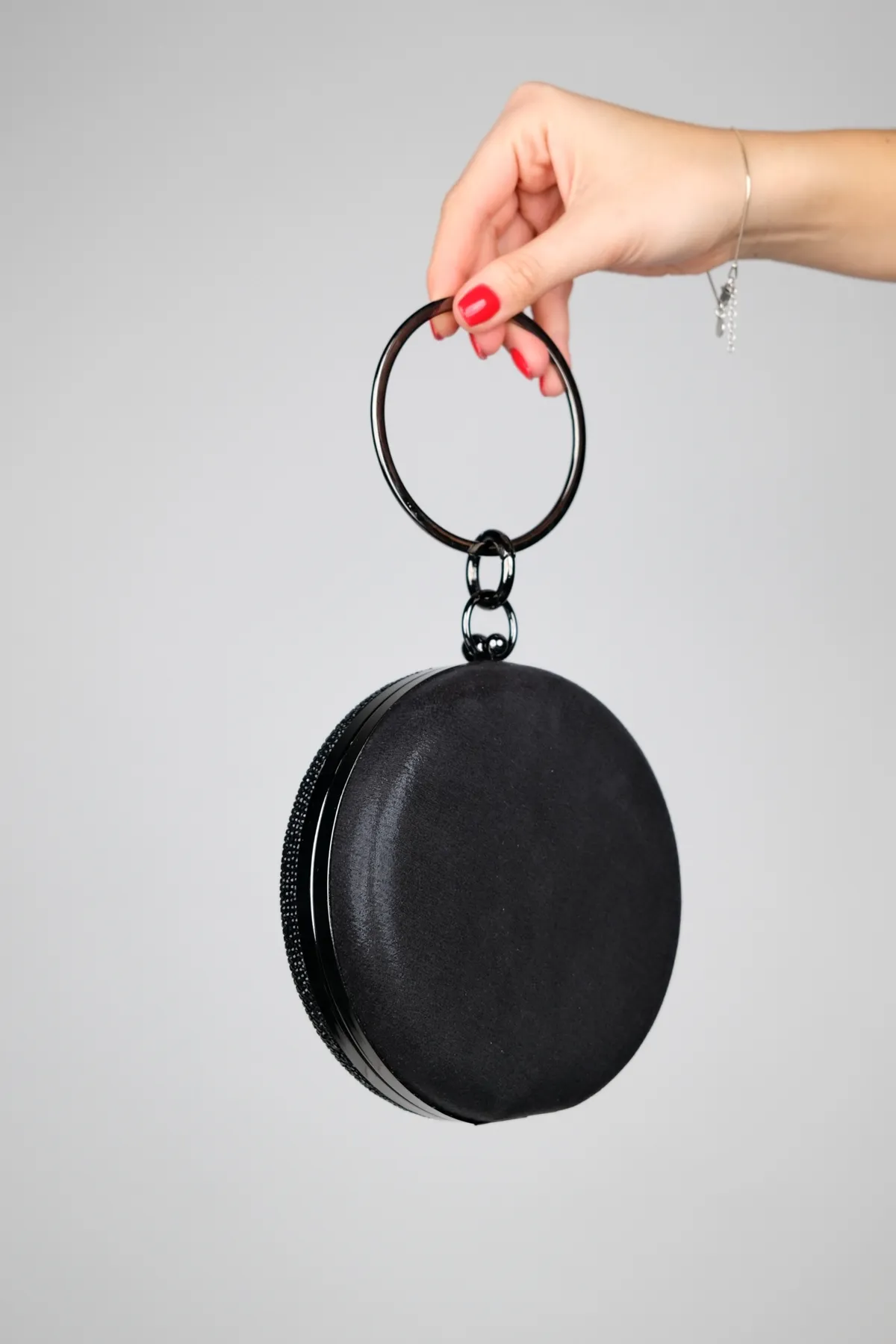 LuviShoes  Abendtasche - Schwarz - Unifarben