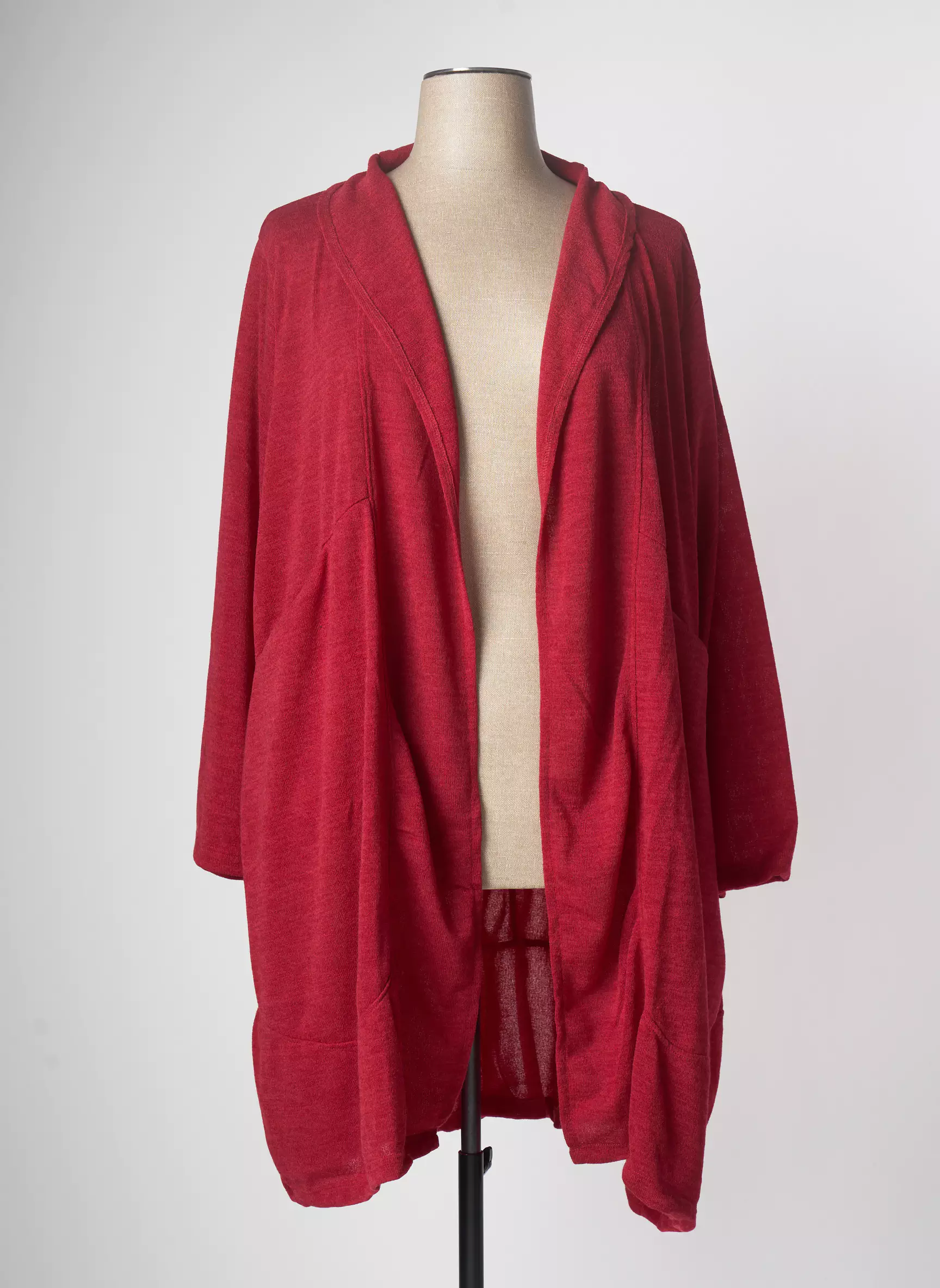 G Oze Cardigans Femme couleur rouge