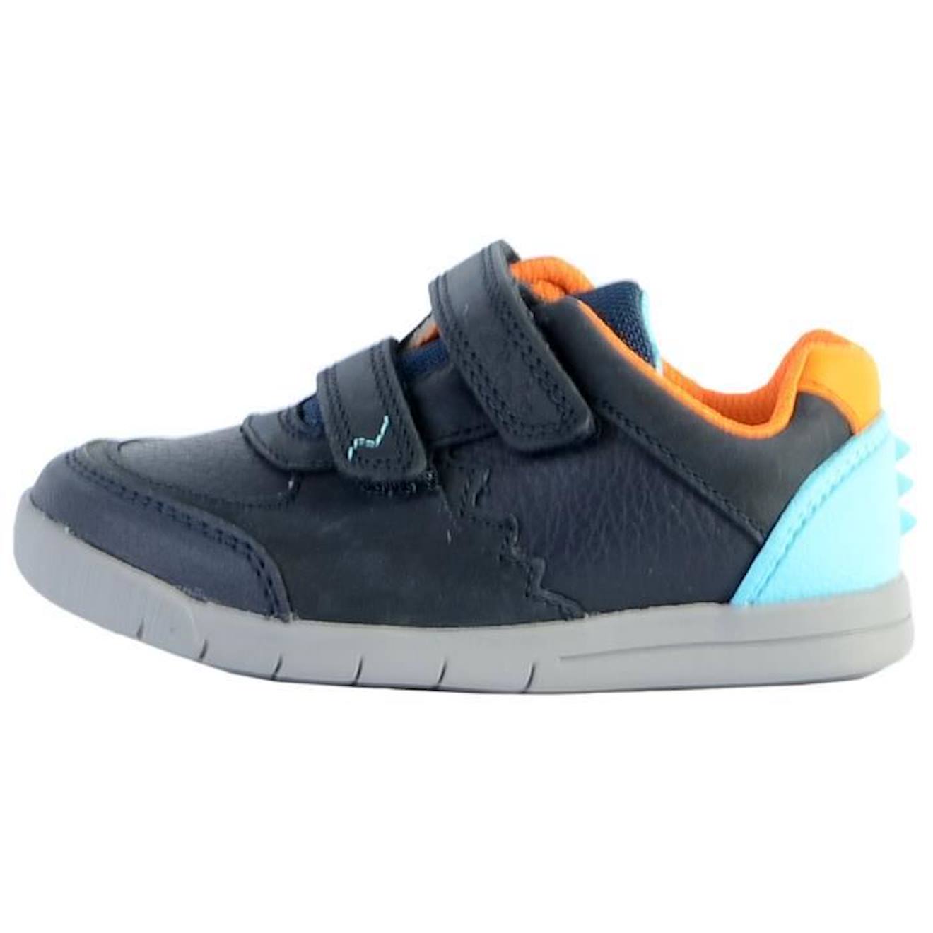 Basket Clarks enfant Rex Quest T bleu