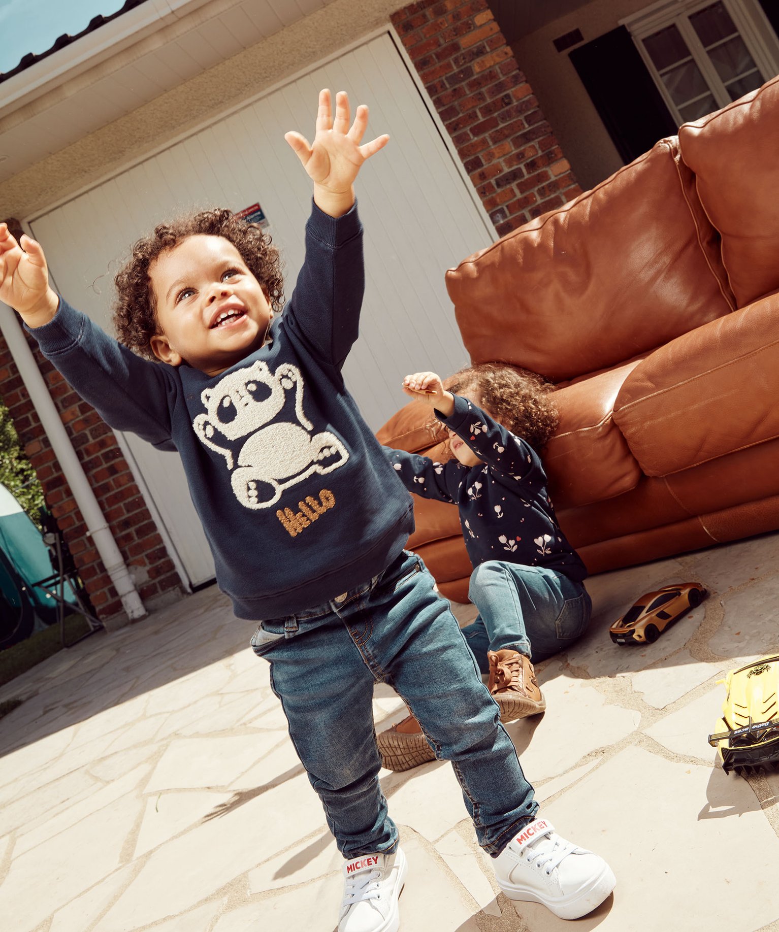 Jean bébé Garçon coupe slim denim | GEMO