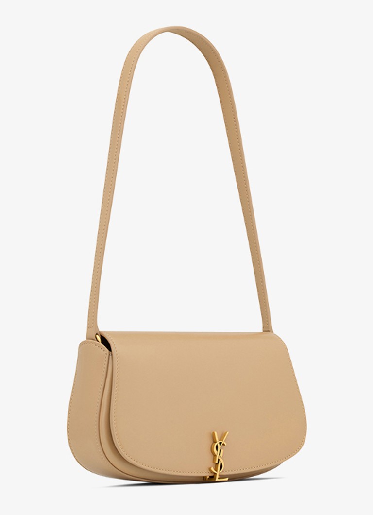 Μίνι τσάντα ώμου Saint Laurent Voltaire από δέρμα μοσχαριού
