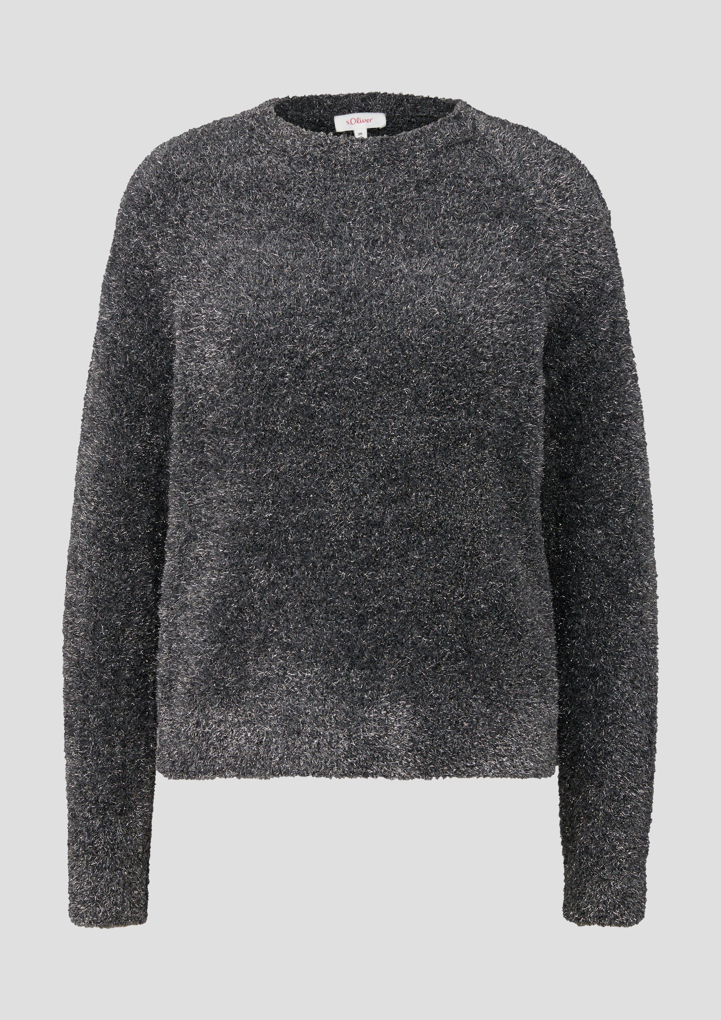 Strickpulli aus Effektgarn  2139116-9722