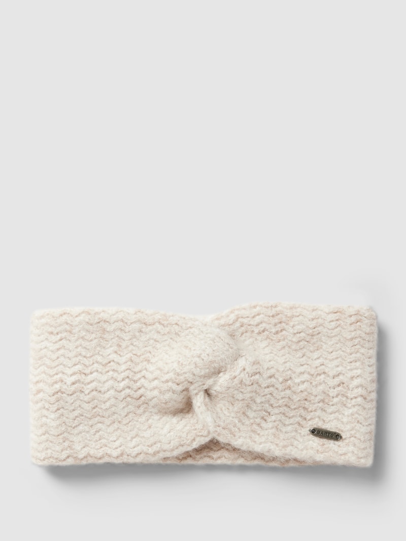 Stirnband mit Knoten-Detail Modell 'Shae' in beige