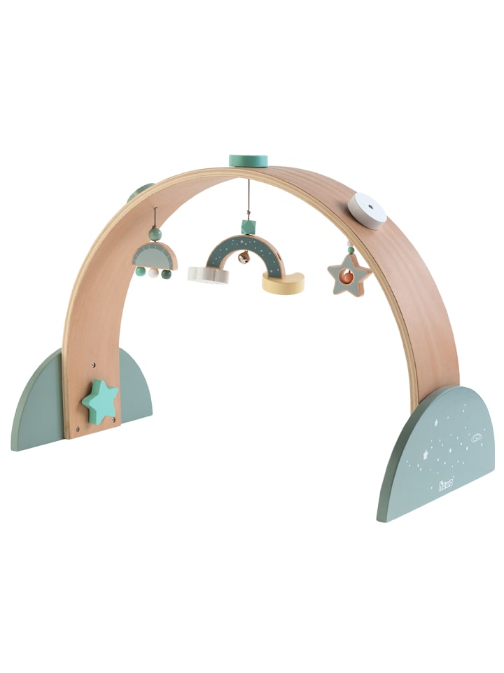 howa Spielbogen Baby Gym Spieltrapez aus Holz 