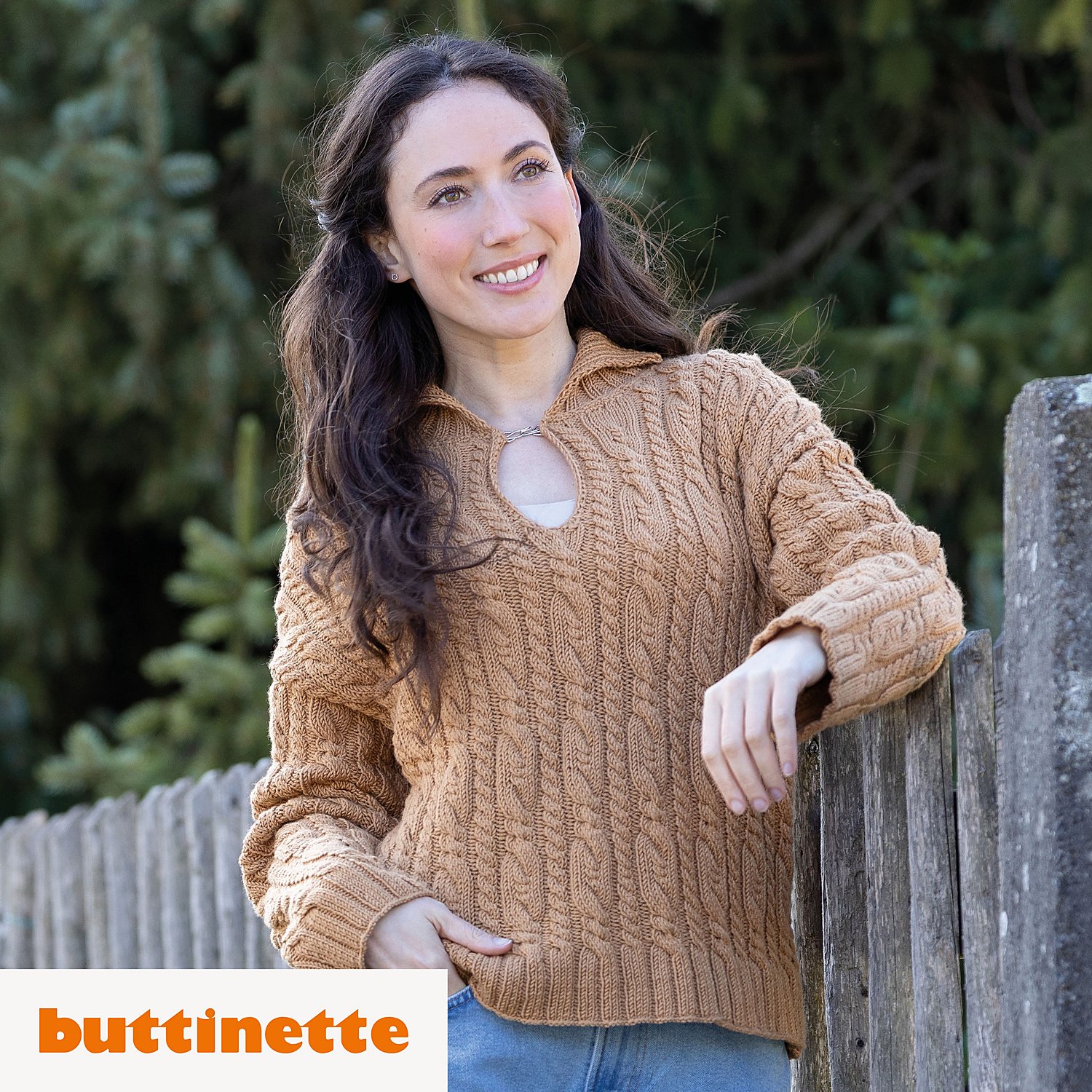 Strickanleitung – Zopfmusterpullover aus Woll Butt Primo Madeleine